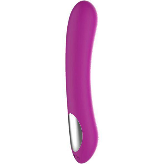 Фиолетовый вибратор для секса на расстоянии Pearl 2 - 20 см. - силикон