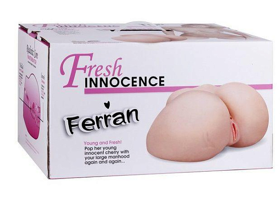 Реалистичная вагина и анус Ferran - Термопластичная резина (TPR)