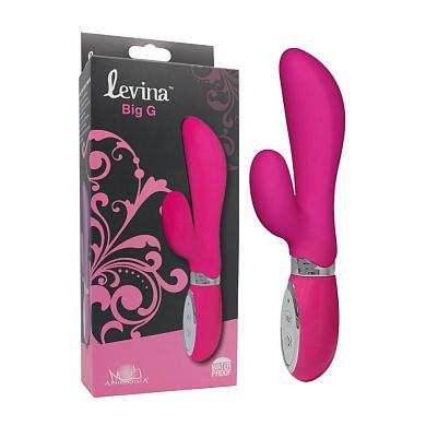 Розовый вибратор Levina-Big G