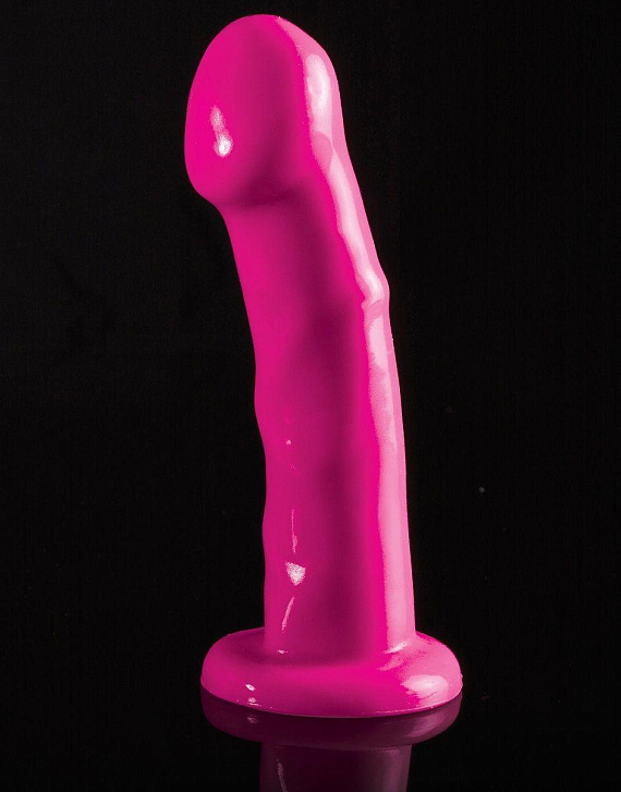 Розовый фаллоимитатор на присоске 6  Please-Her - 16,5 см. от Intimcat