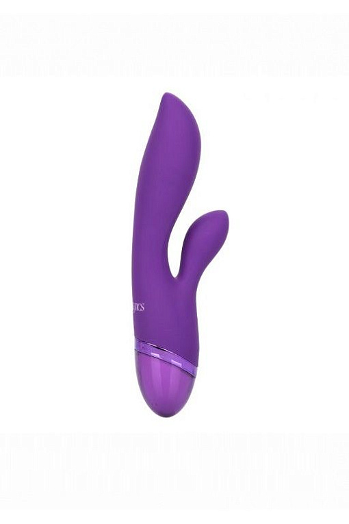 Фиолетовый вибромассажер-кролик Aura Dual Lover - 20,25 см. - фото 6
