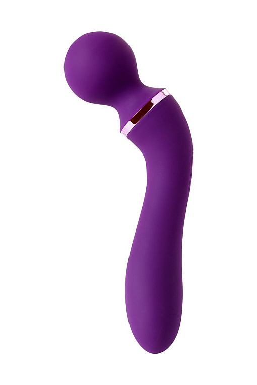 Фиолетовый вибромассажер Eromantica Uma - 20 см. от Intimcat