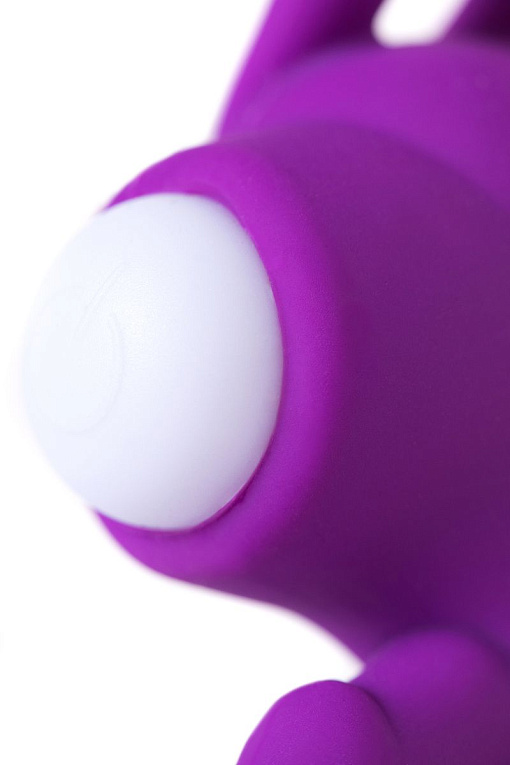 Фиолетовое эрекционное кольцо на пенис JOS  GOOD BUNNY - фото 9