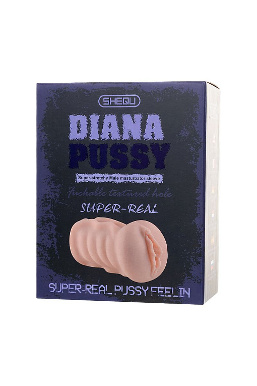 Реалистичный мастурбатор-вагина Diana - фото 8