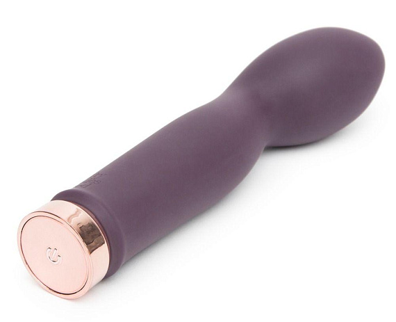 Фиолетовый вибратор So Exquisite Rechargeable G-Spot Vibrator - 16,5 см. - силикон