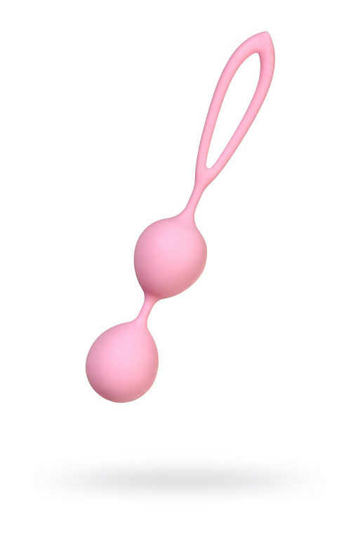 Розовые вагинальные шарики Lotus - силикон