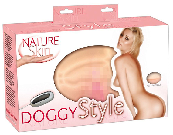 Вагина и попка Nature Skin Doggy Style от Intimcat