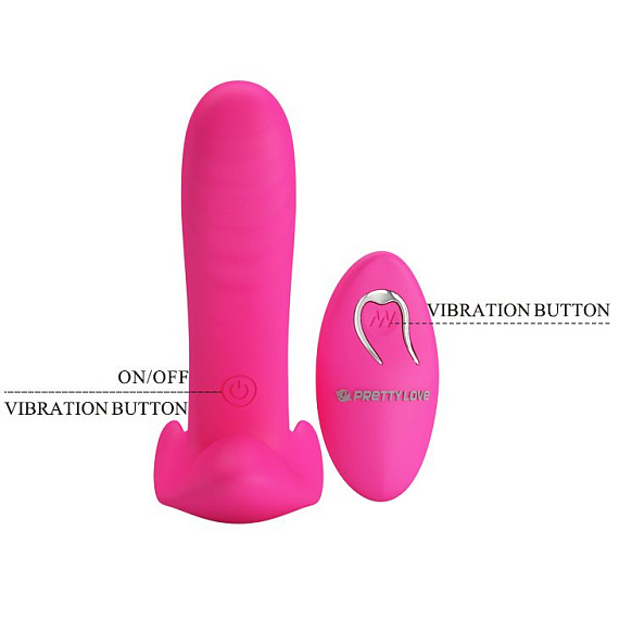 Розовый мультифункциональный вибратор Remote Control Massager - фото 7