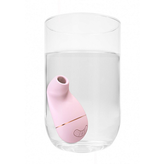 Розовый клиторальный вакуум-волновой массажер Irresistible Kissable Irresistible