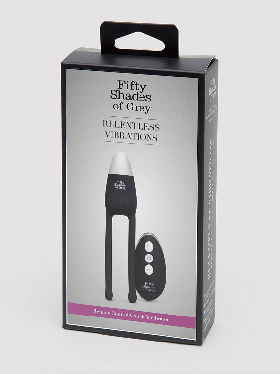 Черный вибратор для пар Relentless Vibrations Remote Couples Vibrator Fifty Shades of Grey
